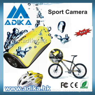 1080p HD Diving & Wide Angle Sport Helmet Camera with Night Vision & Sos Function Adk-S801A
